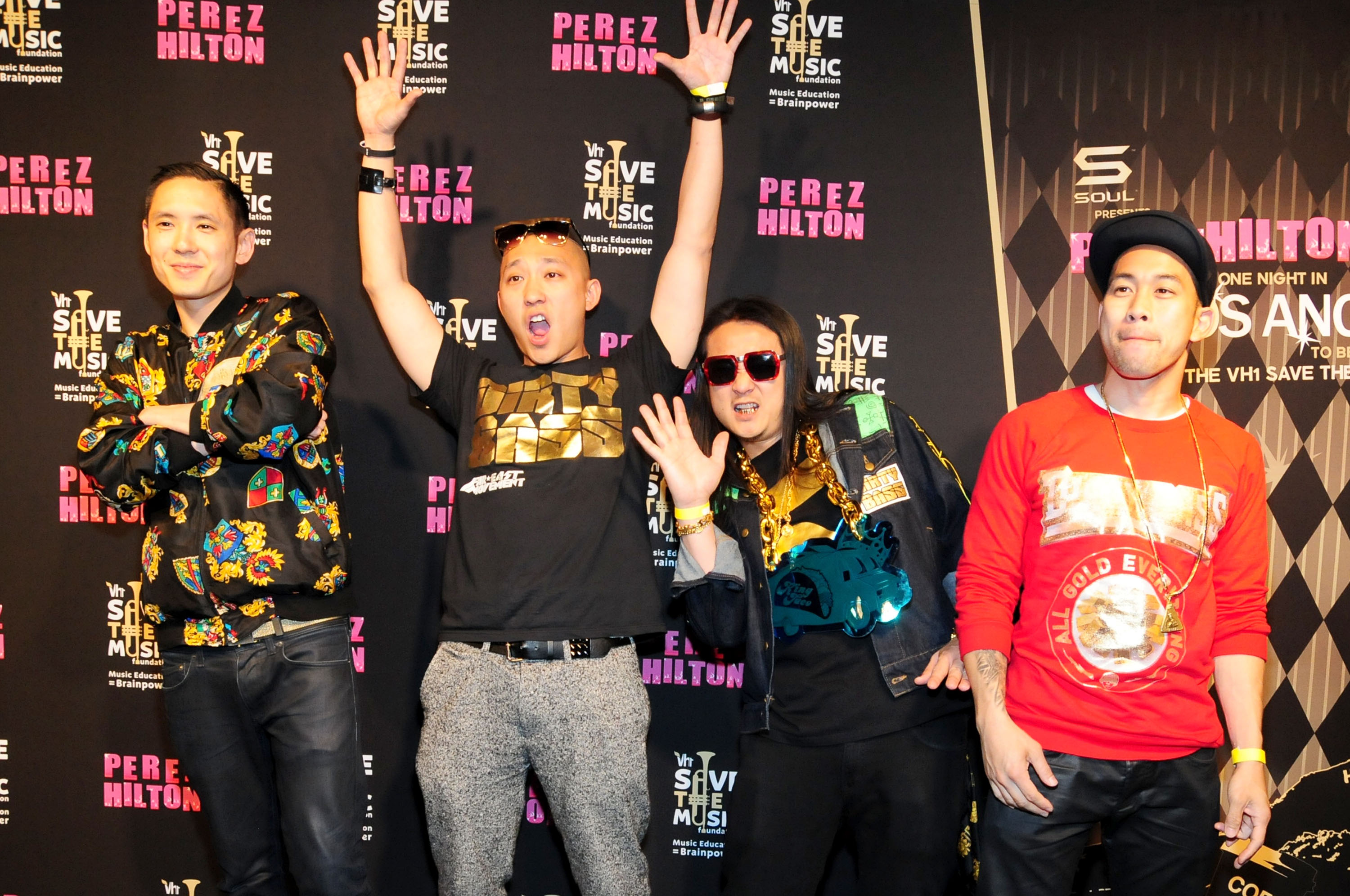FAR EAST MOVEMENT Performs at Perez Hilton Event in Los Angeles Sept 9 2012 Photo Getty Images